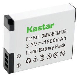 Kastar Battery for Panasonic DMW-BCM13 BCM13PP and Lumix DMC-FT5 DMC-LZ40 DMC-TS5 DMC-TS6 DMC-TZ37 DMC-TZ40 DMC-TZ41 DMC-TZ55 DMC-TZ60 DMC-ZS27 DMC-ZS30 DMC-ZS35 DMC-ZS40 DMC-ZS45 DMC-ZS50 Cameras
