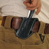 Tourbon Leather Pocket Folding Knife Sheath for Belt EDC Men