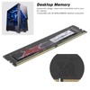 DDR4 RAM Slim Aluminum High Performance PCB DDR4‑2400MHz PC4‑19200 Desktop