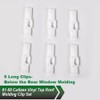 VRracing 28PCS Vinyl Top Roof Molding Trim Retaining Mounting Clip
