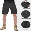 Pantalones Cortos Cargo Tácticos Impermeables Informales para Hombre Secado Rápido