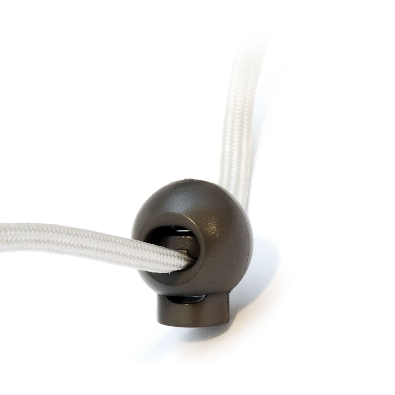 Set of 5 Plastic Cord Lock Cord Clamp (Tanka) Diameter