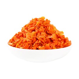 Diced carrots 250g/8.81OZ,Dehydrated Carrot Cubes Carrot,dried vegetables.