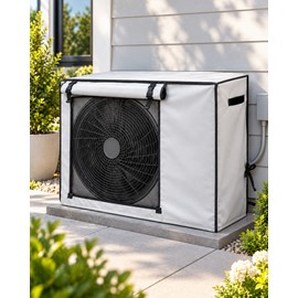 Outdoor Air Conditioner Cover for AC Unit Storage – Waterproof PVC Rain & Dust Protection for Outdoor Condenser Units
