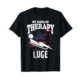 USA Luge Winter Sport TShirt/ Funny Luge Sport Tee T-Shirt