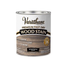 Rust-Oleum Varathane Premium Fast Dry Western Oak Wood Stain Quart