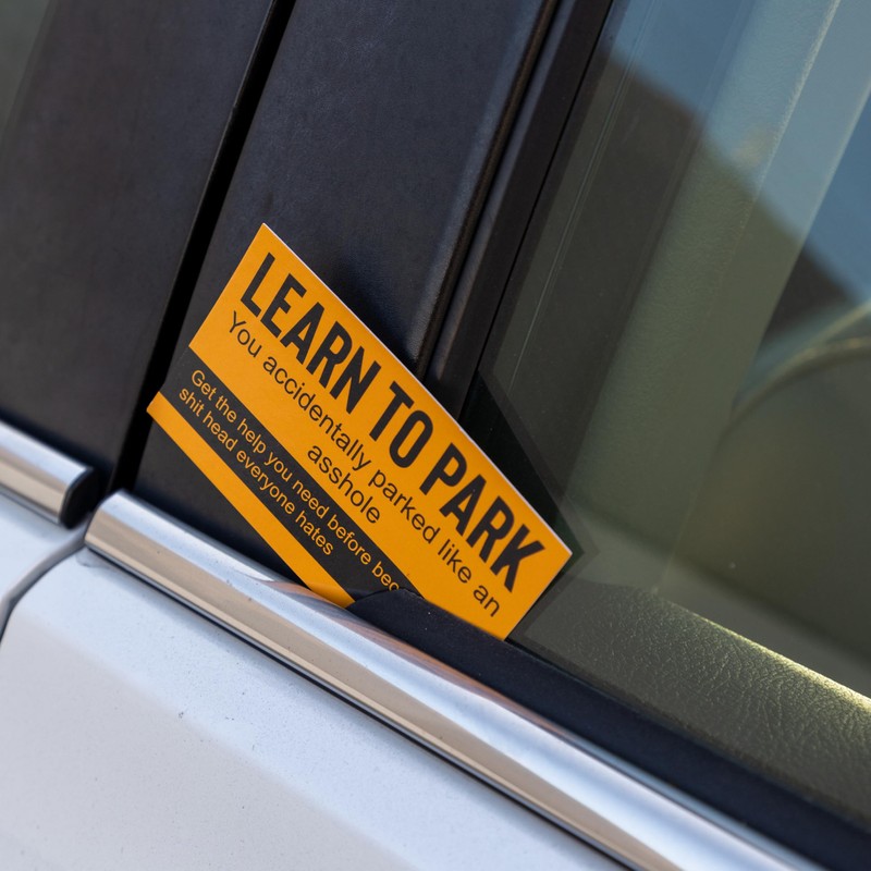 Learn To Park - Bad Parking Business Cards (Pack of