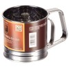 Pearl Metal Rafine D-6192 Stainless Steel Automatic Powder Sifter, M,