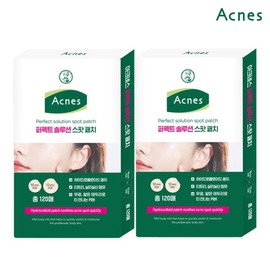 Acnes Perfect Solution Spot Patch 120 sheets x2 / 아크네스 퍼펙트 솔루션 스팟 패치 120매 x2개