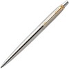 Parker Jotter Ballpoint Pen, Stainless Steel with Gold-Plated Trim |