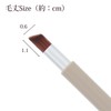 Shishida Seishindo PS-107 Makeup Brush, Sliding Brush, Concealer Brush, Approx.