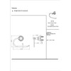 Designers Impressions 100 Series Satin Nickel Euro Toilet/Tissue Paper Holder