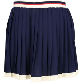 Fila FDZEL0040 Women's Tennis Skirt, Skort, Absorbent, Quick Drying, UV Protection, fila navy