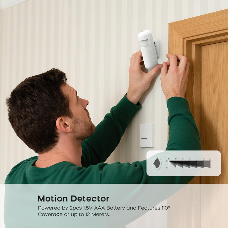 YBJ Alarm System for Home Security,DIY Wireless Home Alarm System