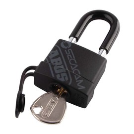 ABUS Secacam Edition 70/35 Padlock with Key Weatherproof U-Lock Security Locker Lock