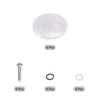 PATIKIL Guitar Tuning Peg Button Machine Head Oval and Concave