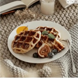 Does Not Apply  8.5" Dessert Plates - Colorful Ceramic Plates, Dinner Plates for 8.5 inch