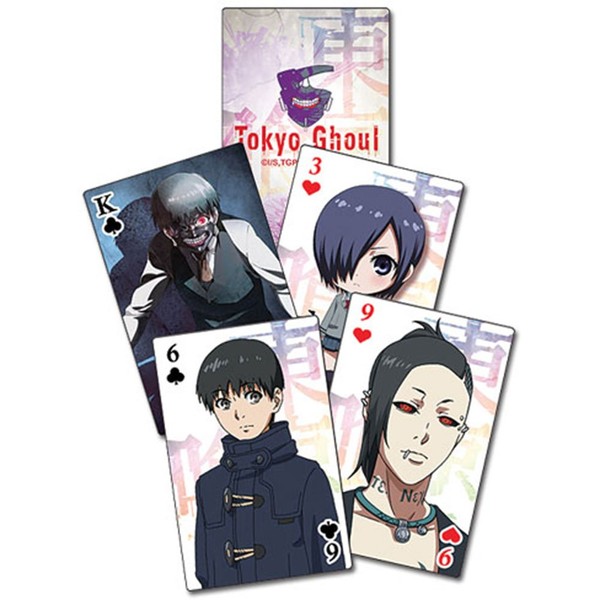 Great Eastern Entertainment 51562 Tokyo Ghoul: SD Playing Cards, One Size, Multi-Color