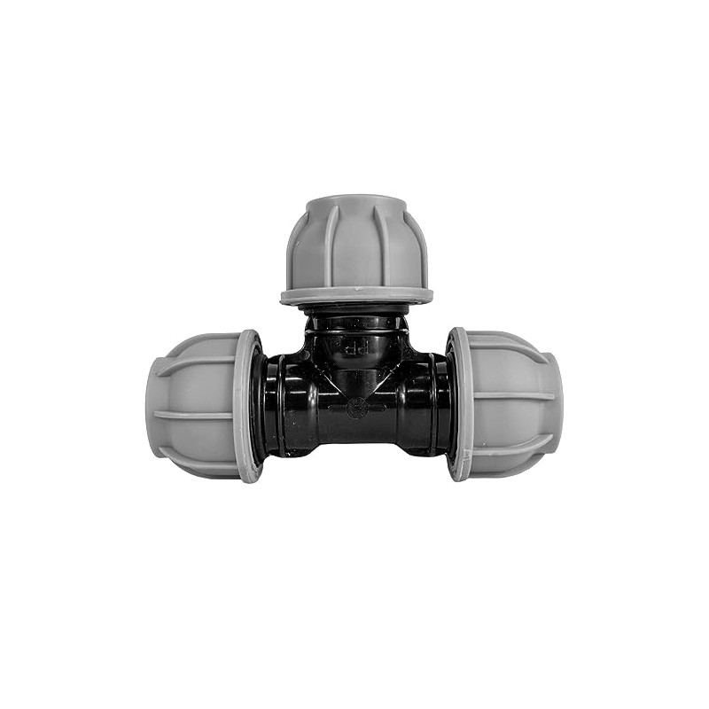 MDPE Compression Connector Fittings 25mm LDPE Water Pipe Elbow Valve