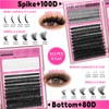 Lash Clusters Kit 8 Styles 1464Pcs Wispy Eyelash Clusters Kit