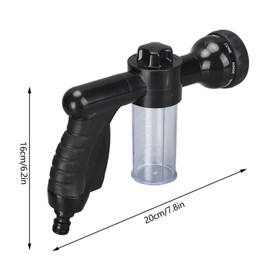 Foam Sprayer 8 Spray Patterns Adjustable Water Sprayer Multifunctional Plants Watering Gun