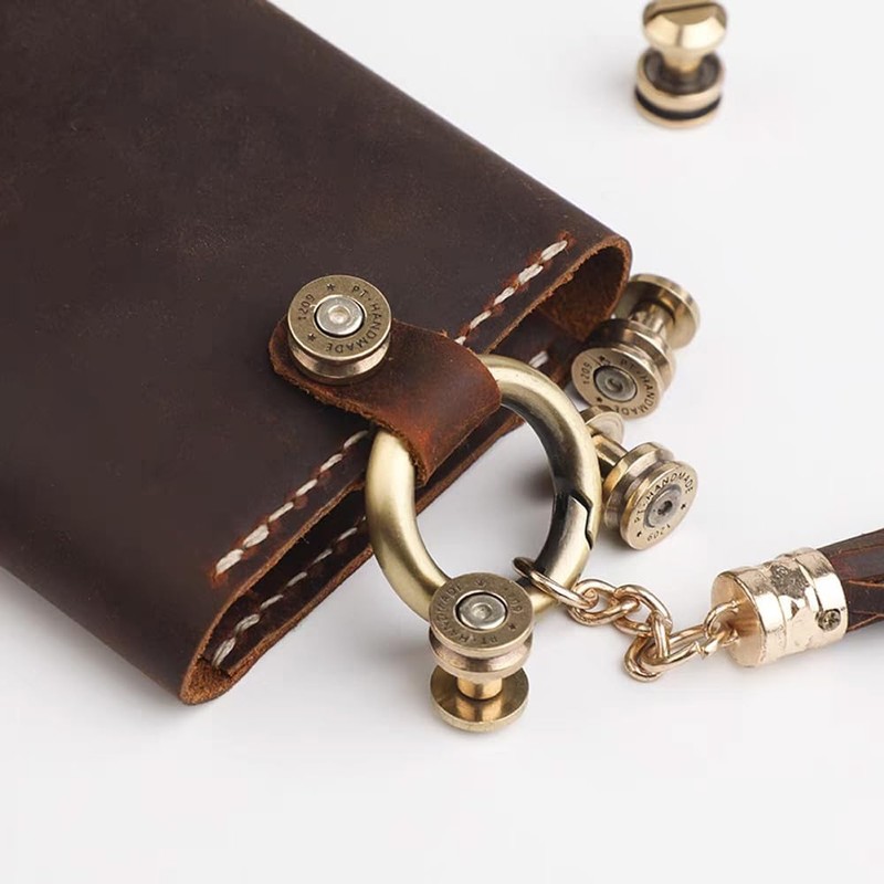 Studs Rivets for Leather, 4mm Studs Heights, Premium Brass Bullet-Shaped