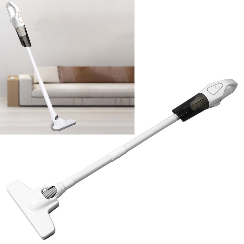 Hand Held Vacuum Cleaner 2000mAh USB Interface White Powerful Cordless