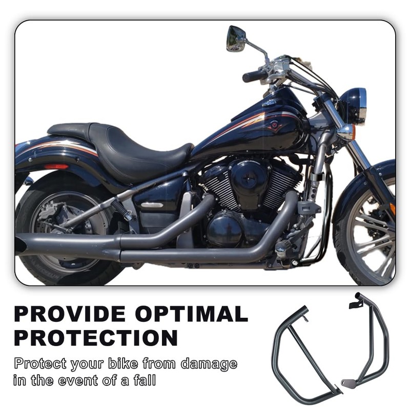 Xitomer Highway Crash Bars Compatible with VN900B VN900E Vulcan Classic,