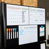 Okuna Outpost Magnetic Dry Erase Board for Fridge, Weekly Planner