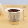 Disposable Coffee Filter Paper for Keurig Brewers Single Serve 1.0