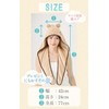 Valeria Women's Sauna Hat, Hair Turban, Bath, Absorbent, Chilpanda, white,