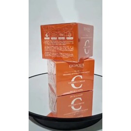 2 Pza Crema Vitamina C Bioaqua Antioxidante Whitening