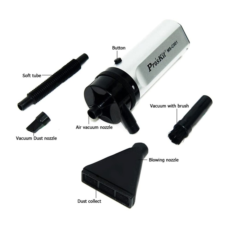 Jyving MS-C001 High-Power Portable Hand-held Mini Vacuum Cleaner for Disk