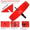 Hole Saw 7-1/2" (190mm) for Wood, 7.5 inch HSS Bi-Metal