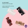 Goody Classics Claw Hair Clip, Medium, 4 Count