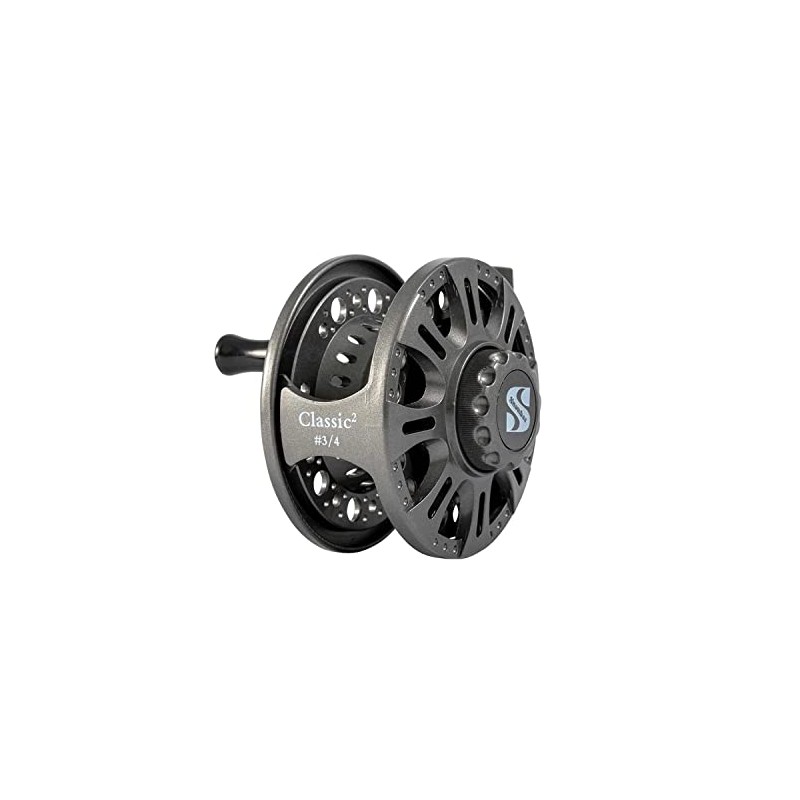 Snowbee Classic 2 #5/6 Fly Reel - Black, One Size
