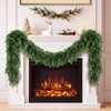 9FT Christmas Cedar Garland Artificial Greenery Indoor Outdoor Decoration