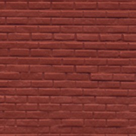 Melody Jane Dolls House Rough Red Brick Sheet Miniature 1:24 Scale Moulded Plastic