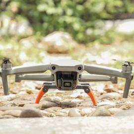 Drone Landing Gear, 1 Set, Compatible with DJI Air 2, DJI Air 2S, Landing Legs Protect Gimbal and Underbody, Base for Soft Landing, Drone Legs Landing, Drone Landing Gear, Landing Feet Attachable