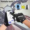 PUNKZZ Guantes para Motocicleta para Hombre y Mujer PZ-03,Guantes De
