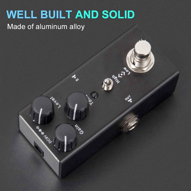 Electric Guitar Effects Pedal Portable Multiple Effects Accurate Chorus Guitar