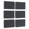 Coral 74300 Essentials Abrasive Sanding Sponge Blocks with Wet or