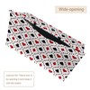 2 Pack Tissue Box Cover Holder, Poker Cards Square Rectangle