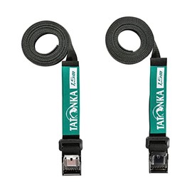 TATONKA(タトンカ) Cargo Strap EASY STRAP (Easy Strap) Width 1.8 cm x Length 1.50 m Polypropylene Green×Black [Authorized Import]