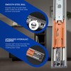 LONTAN 5 Pairs Push to Open Soft Close Drawer Slides