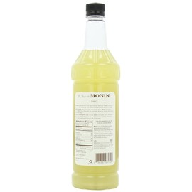 Monin Lime, 48-Ounce Packages (Pack of 4)