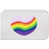Azeeda 'Rainbow Heart' Plastic Ice Scraper (IC00031315)