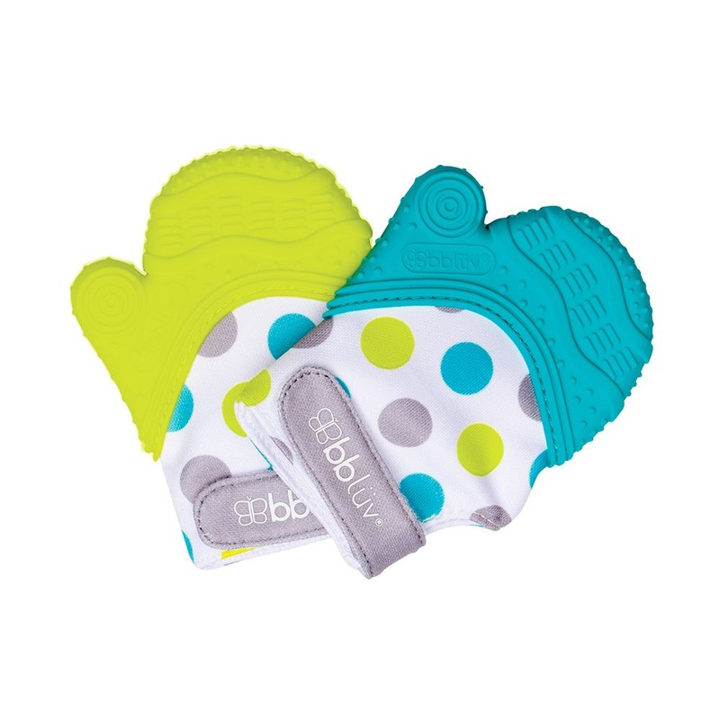 bbluv Guante de denticion para bebe - Lime