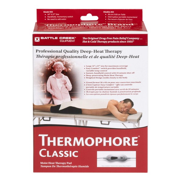 Thermophore Classic Moist Heating Pad Size Large 14" x 27" - Model 055