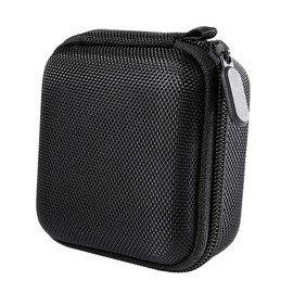 jojofuny 1pc Wireless Headphone Carry Case Shockproof Storage Bag for Protective Box Mesh Pocket for Earphones Cables Design Edging